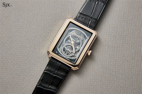 chanel skeleton watch